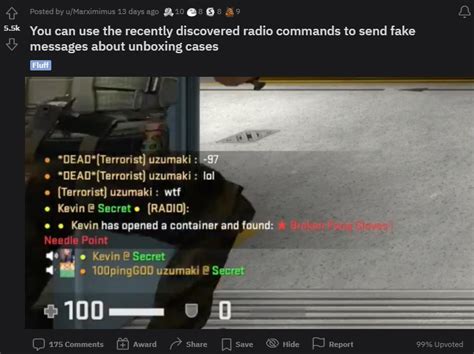 what are fake console commands